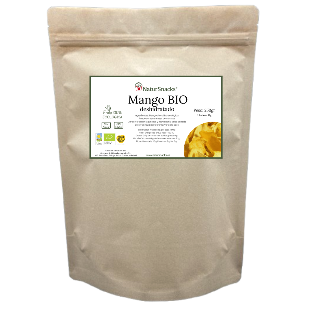 BIO Mango deshidratado 250gr/ Formato familiar
